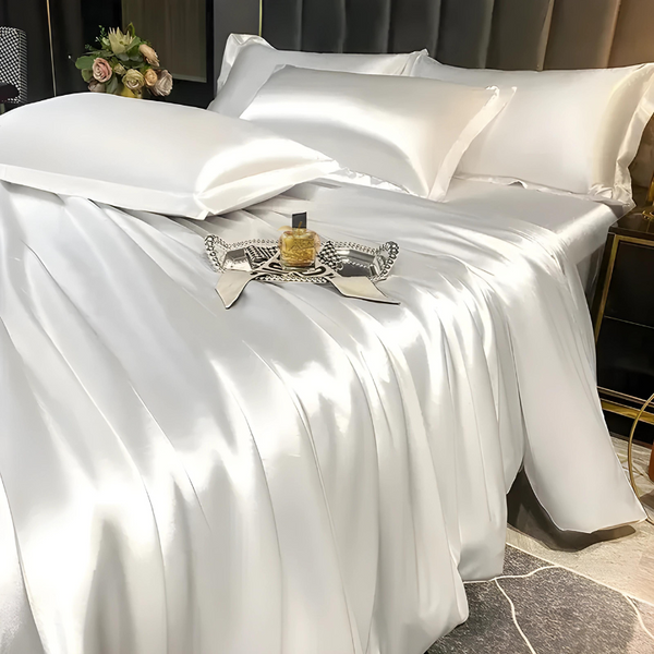 Luxe Nordic Silk Bedding Set